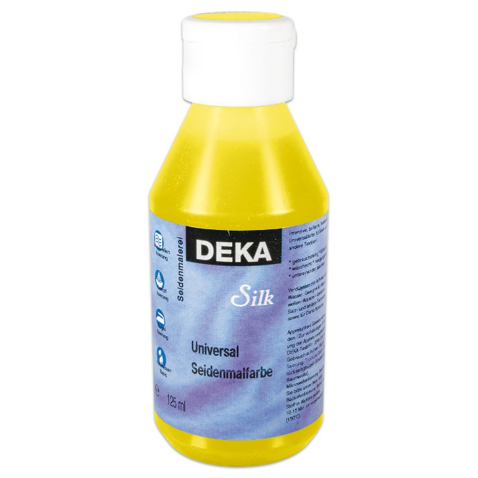 Deka Silk peinture de soie, 125 ml, Citron (004)