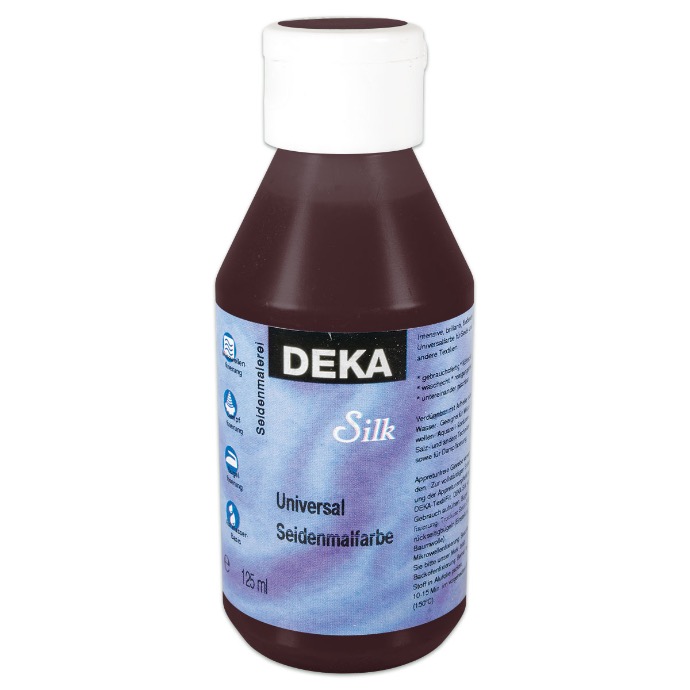 Deka Silk zijdeverf, 125 ml, Kastanje (080)