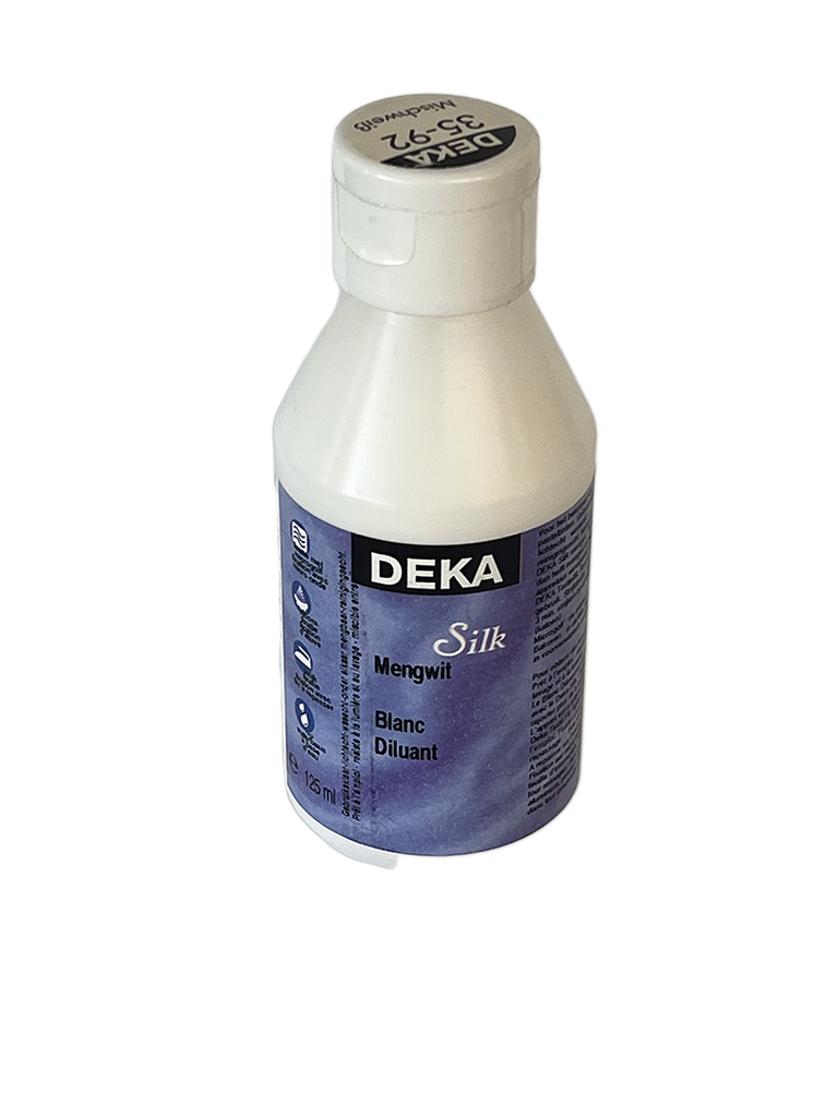 Deka Silk zijdeverf, 125 ml, Mengwit (092)