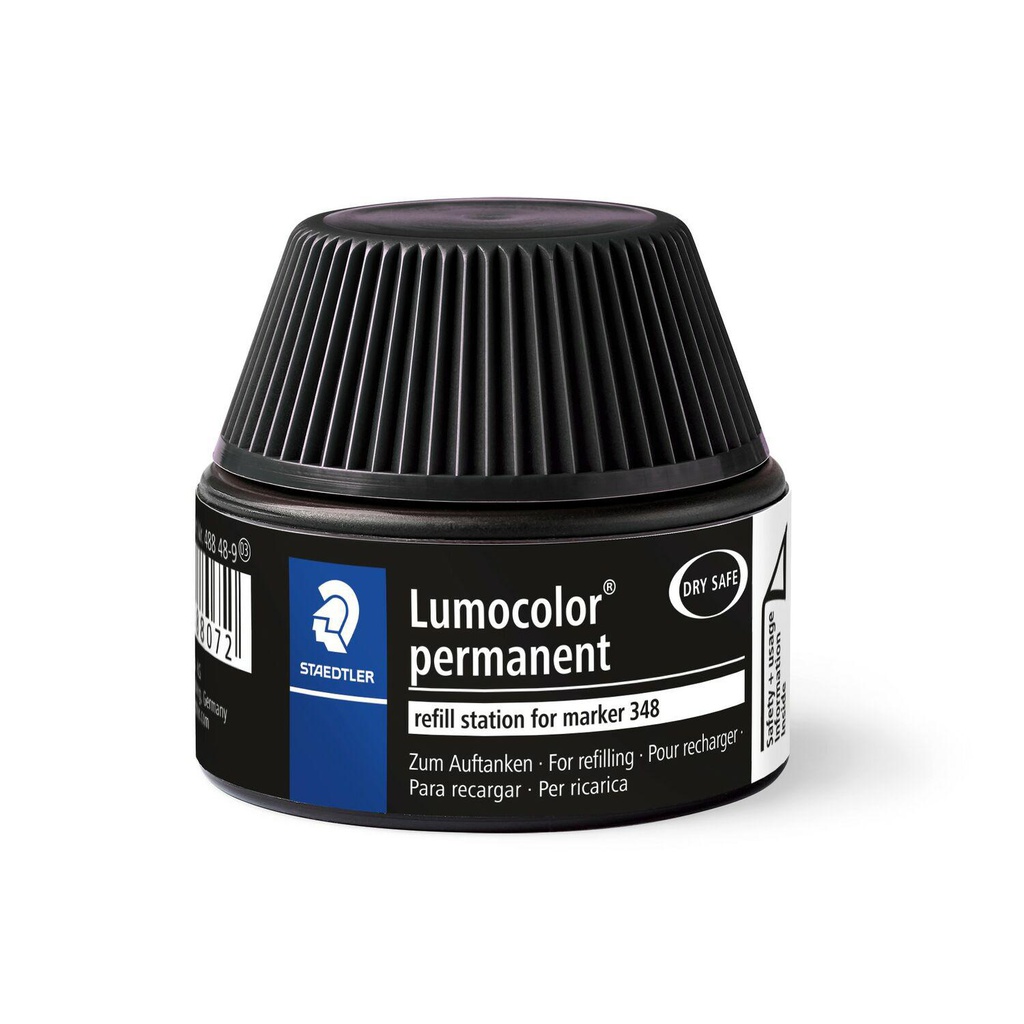 Staedtler Lumocolor® permanent inkt, voor Marker ref. 348, 20 ml, zwart