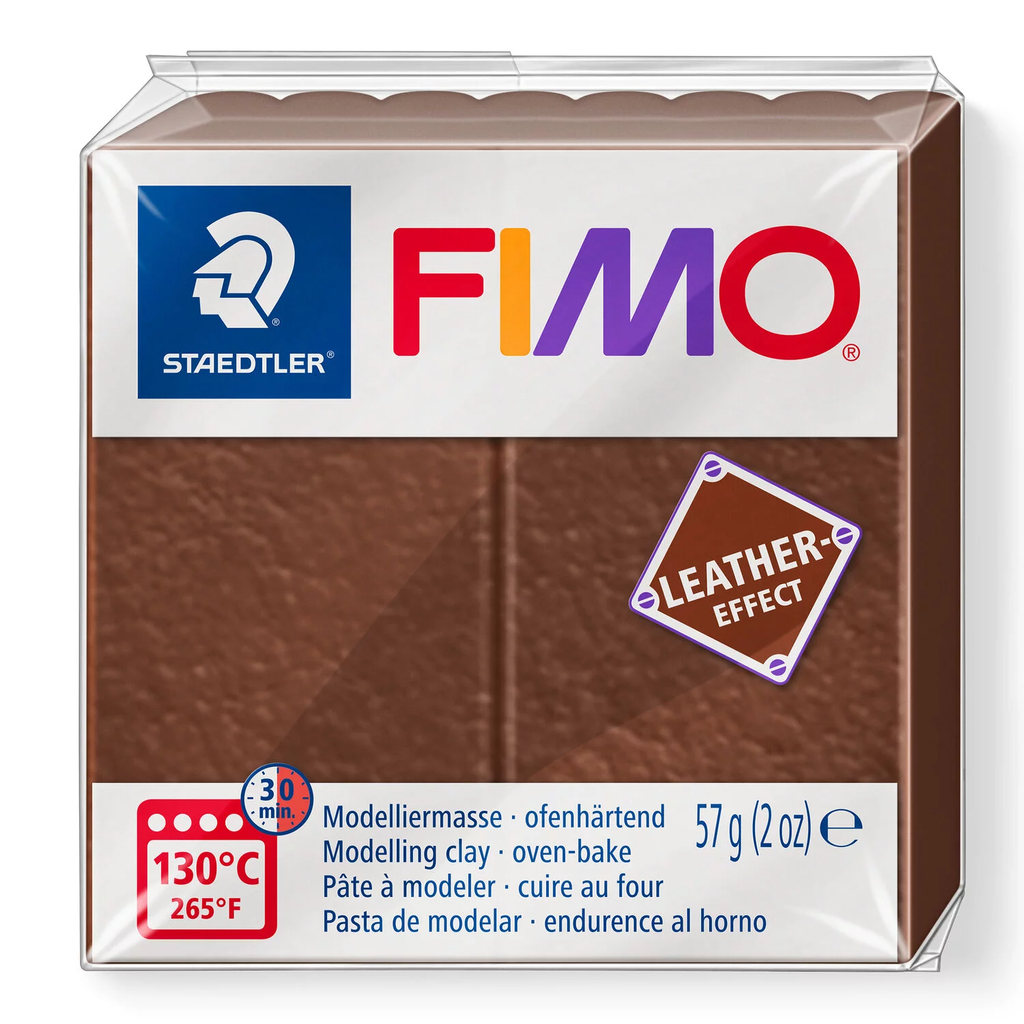 Fimo leather-effect 57 g noix