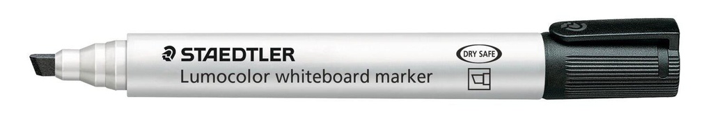 Staedtler Lumocolor whiteboard marker biseauté noir