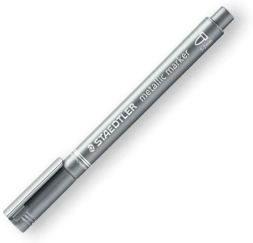 Staedtler metallic pen, 1-2mm, Zilver
