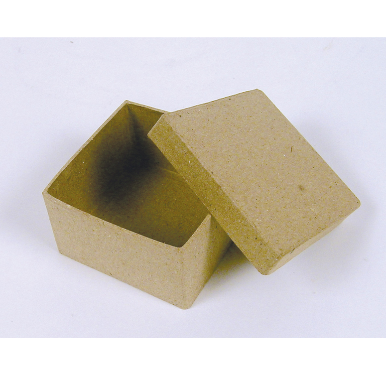 Décopatch Boîte Mini carrée 4,5x4,5x3 cm