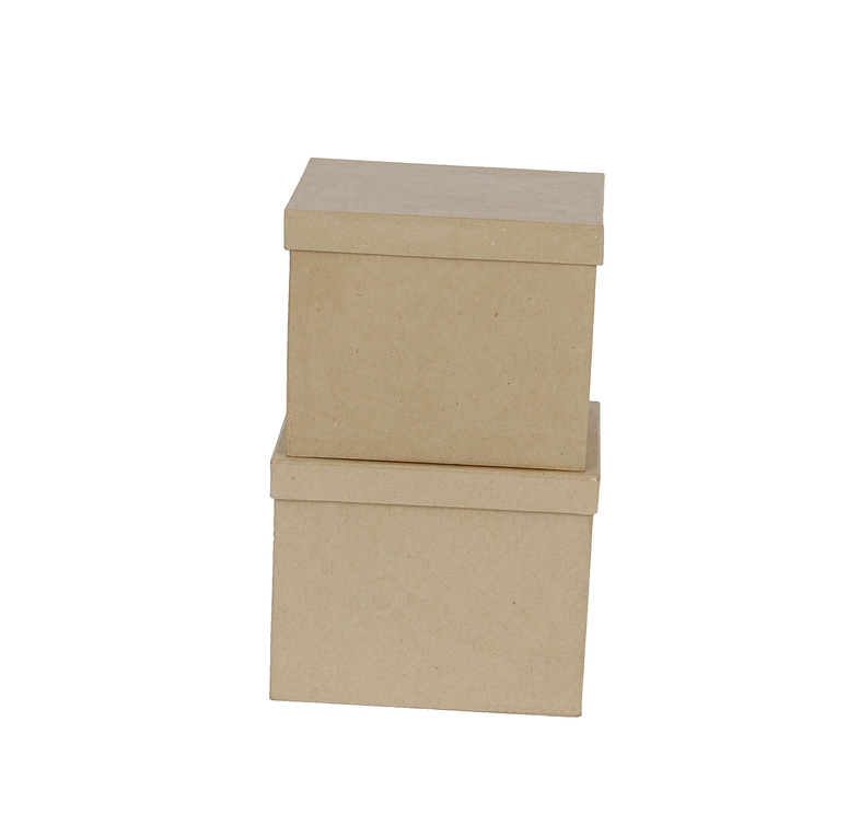 Décopatch Boîte - Lot de 2 boîtes rectangles BTS911C