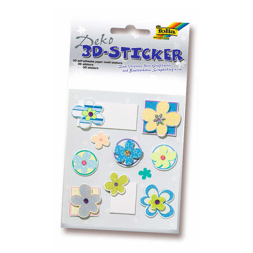 3D-Stickers ALL-YEAR-ROUND - Set 9