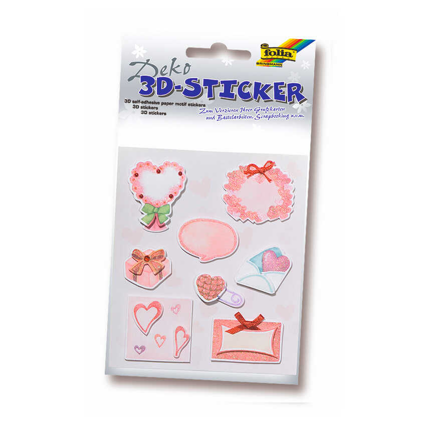 3D-Stickers ALL-YEAR-ROUND - Set 1