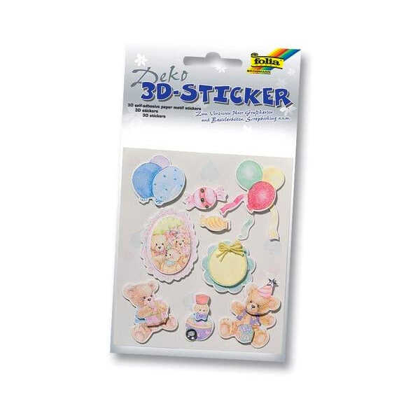 3D-Stickers ALLEMAAL - Set 4*