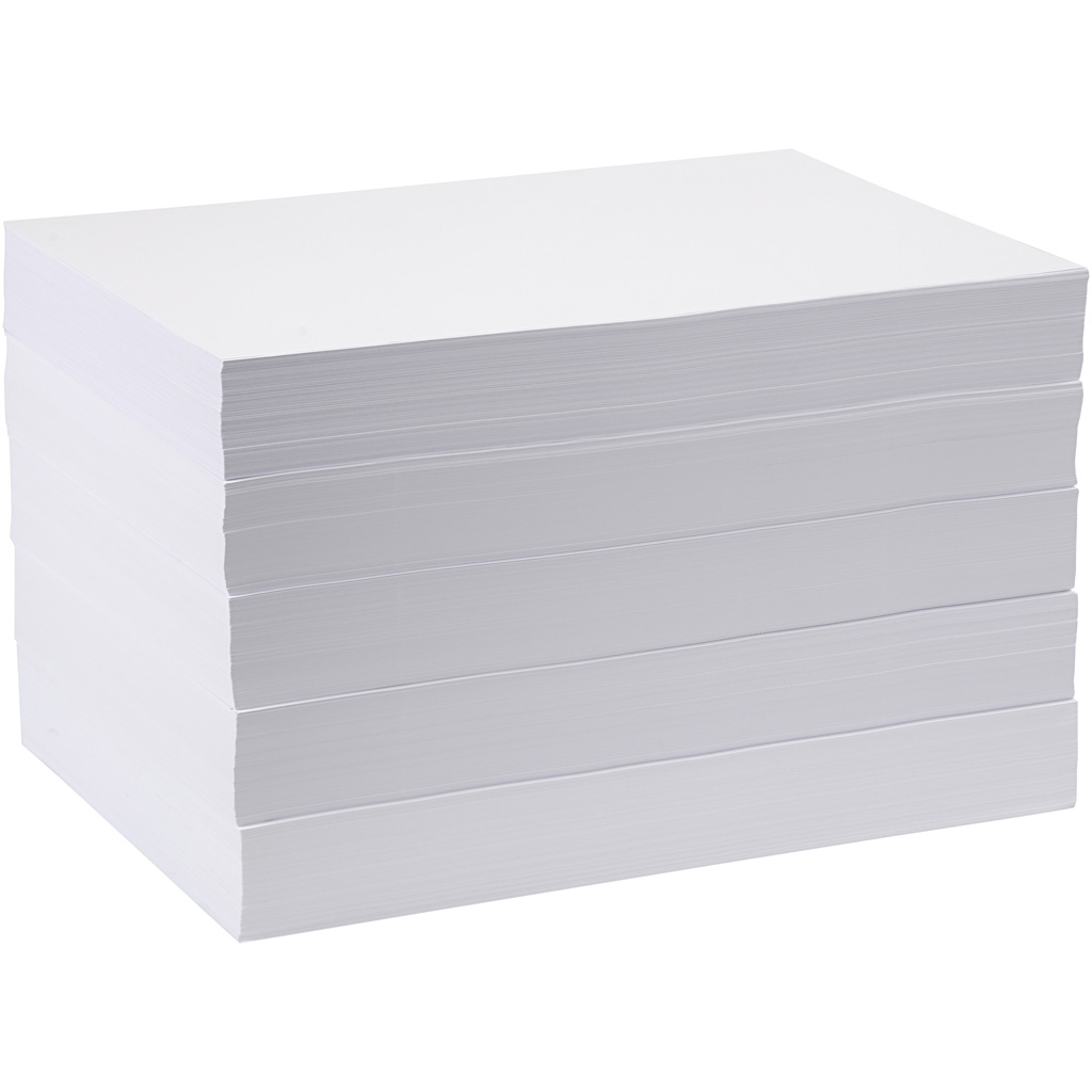 Tekenpapier/kopieerpapier, wit, A3, 297x420 mm, 80 gr, 5x500 vel/ 1 doos