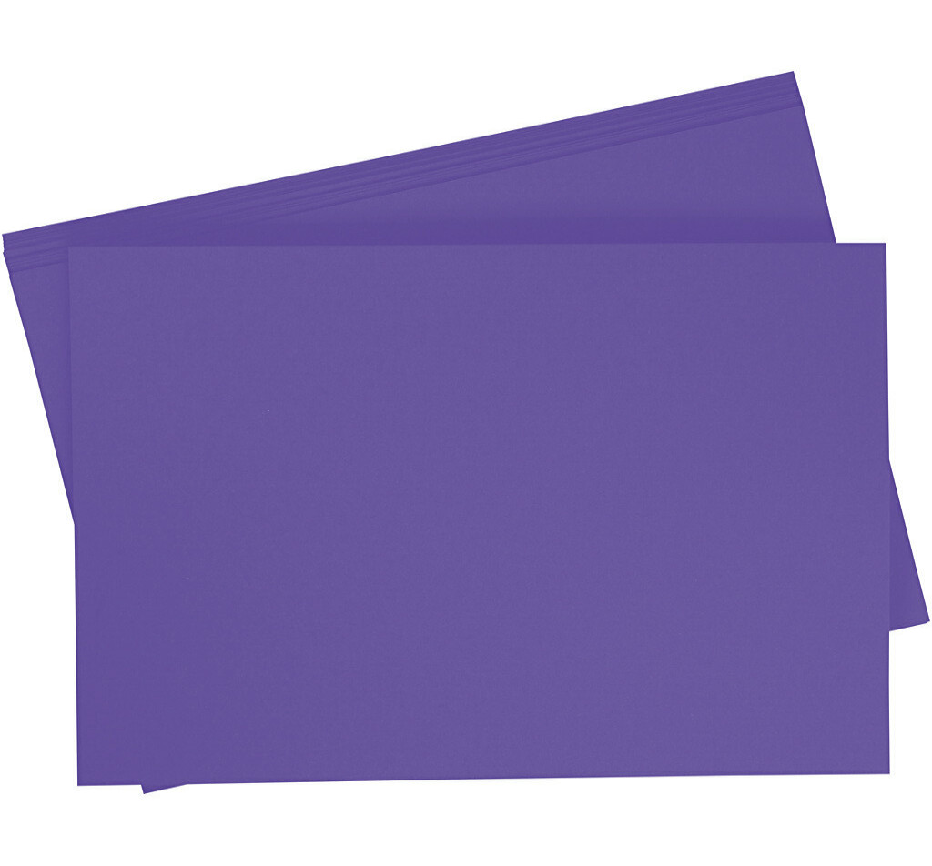 Carton affiche 380g/m², 48x68cm, 1 feuille, violet