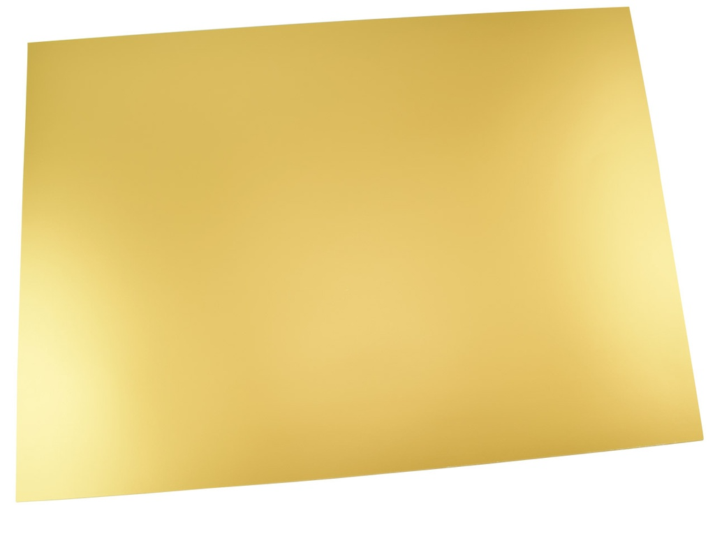 Plakkaatkarton 380g/m², 48x68cm, 1 vel, goud
