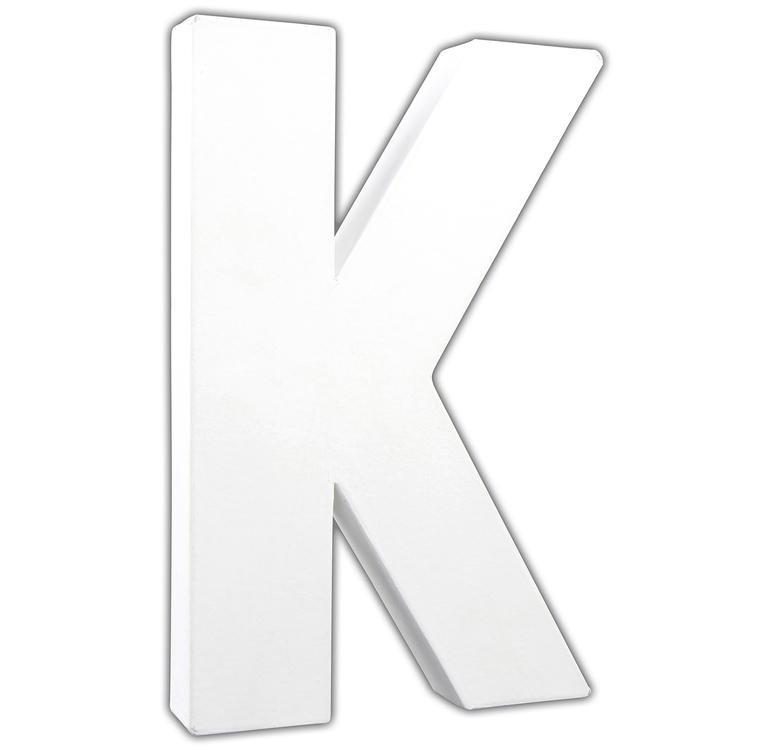 Décopatch lettre "K", 20,5cm