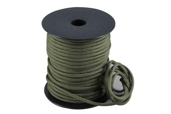 paracord 4mm, donkergroen 40m