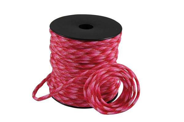 Paracord 4mm - 40m - Rouge-Rose