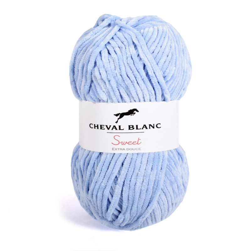 Breiwol Sweet (100 % Polyester) 500gr Blauw