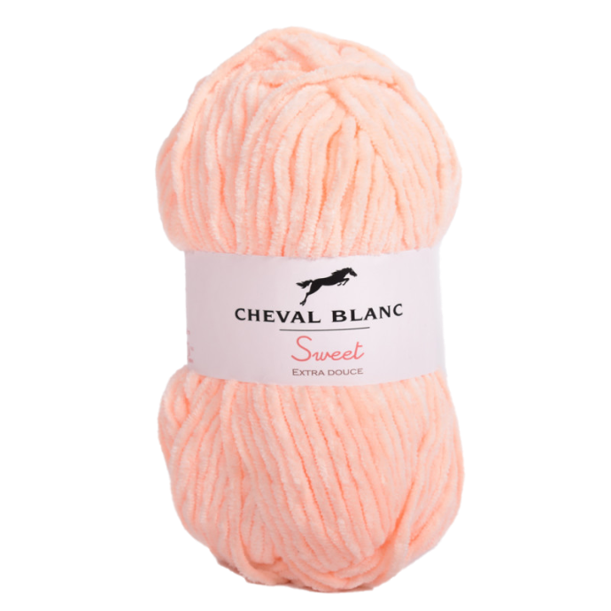 laine à tricoter Sweet (100 % Polyester) Melon