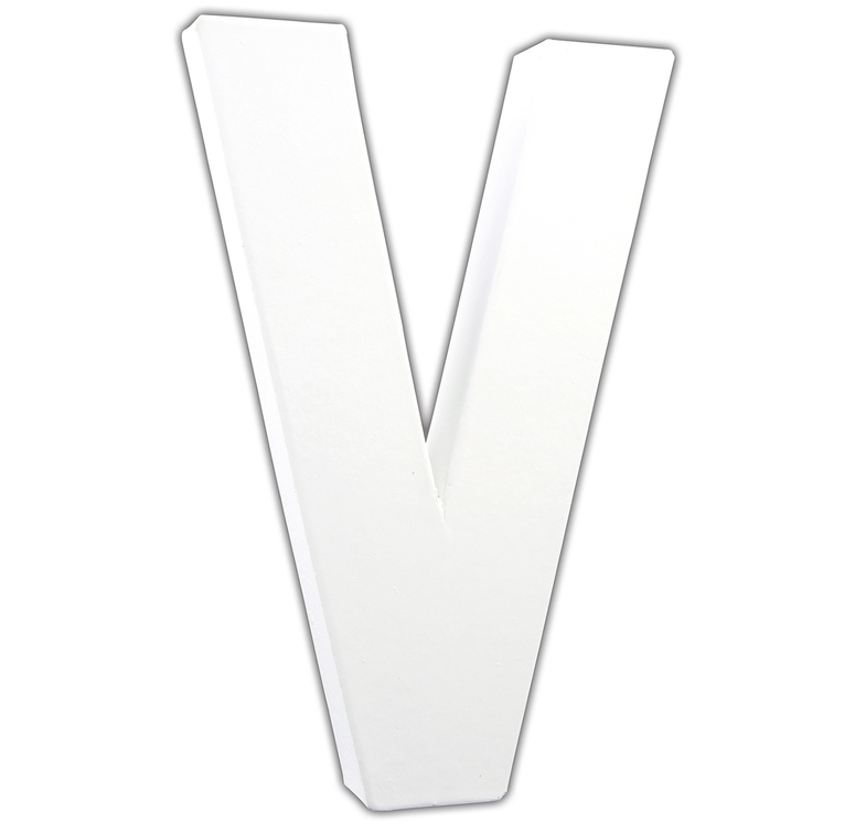 Décopatch lettre "V", 20,5cm