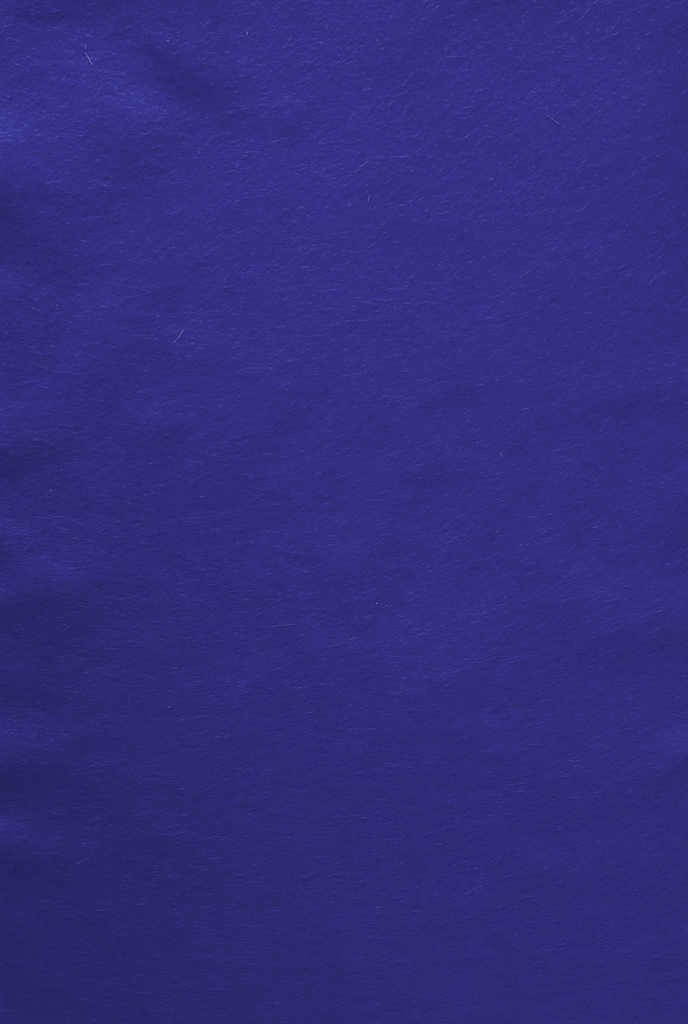 Feutre de bricolage (40% laine), plaquette 20cm x 30cm, épaisseur 1,5mm, Bleu royal