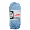 Coton à Tricoter Cotton 8 (100% coton) 50gr, Bleu Bébé