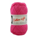 Coton à Tricoter Cotton 8 (100% coton) 50gr, Fushia