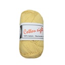 Coton à Tricoter Cotton 8 (100% coton) 50gr, Jaune