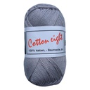 Coton à Tricoter Cotton 8 (100% coton) 50gr, Gris