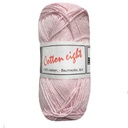 Coton à Tricoter Cotton 8 (100% coton) 50gr, Rose Clair