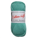 Coton à Tricoter Cotton 8 (100% coton) 50gr, Vert Menthe
