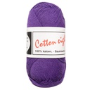 Coton à Tricoter Cotton 8 (100% coton) 50gr, Mauve