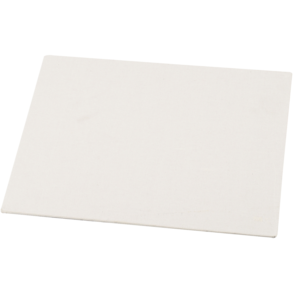 Canvas paneel, wit, A3, afm 29,7x42 cm, 280 gr, 1 stuk