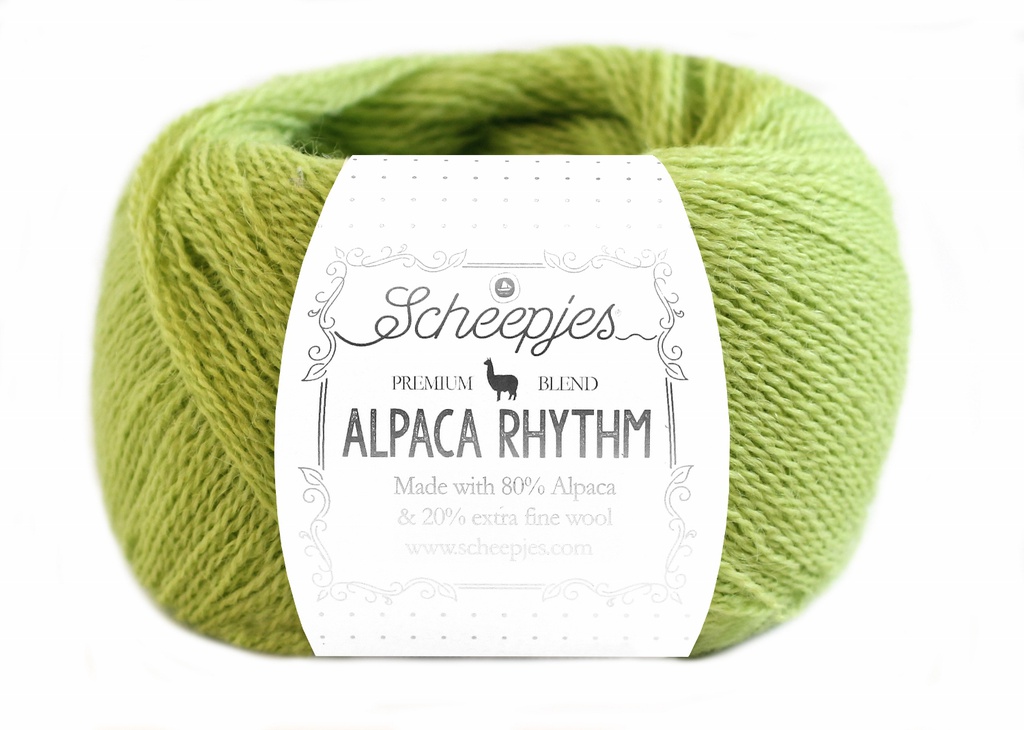 Laine Scheepjes Alpaca Rhythm, 10x25gr, 80% Alpaca/20% Laine,  coloris "Smooth"