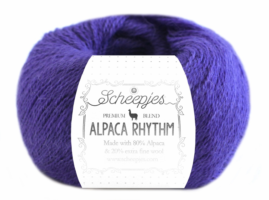 Alpaca Rhythm, 10x25gr, 80% Alpaca/20% Wol, kleur "Calypso"