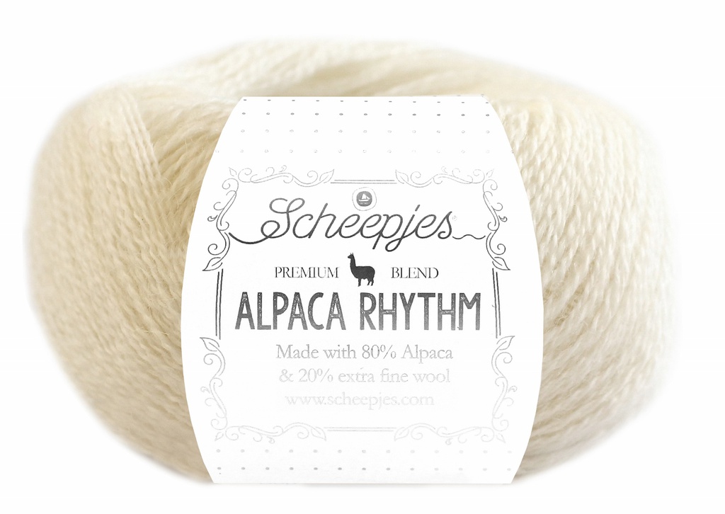 Alpaca Rhythm, 10x25gr, 80% Alpaca/20% Wol, kleur "Bop"