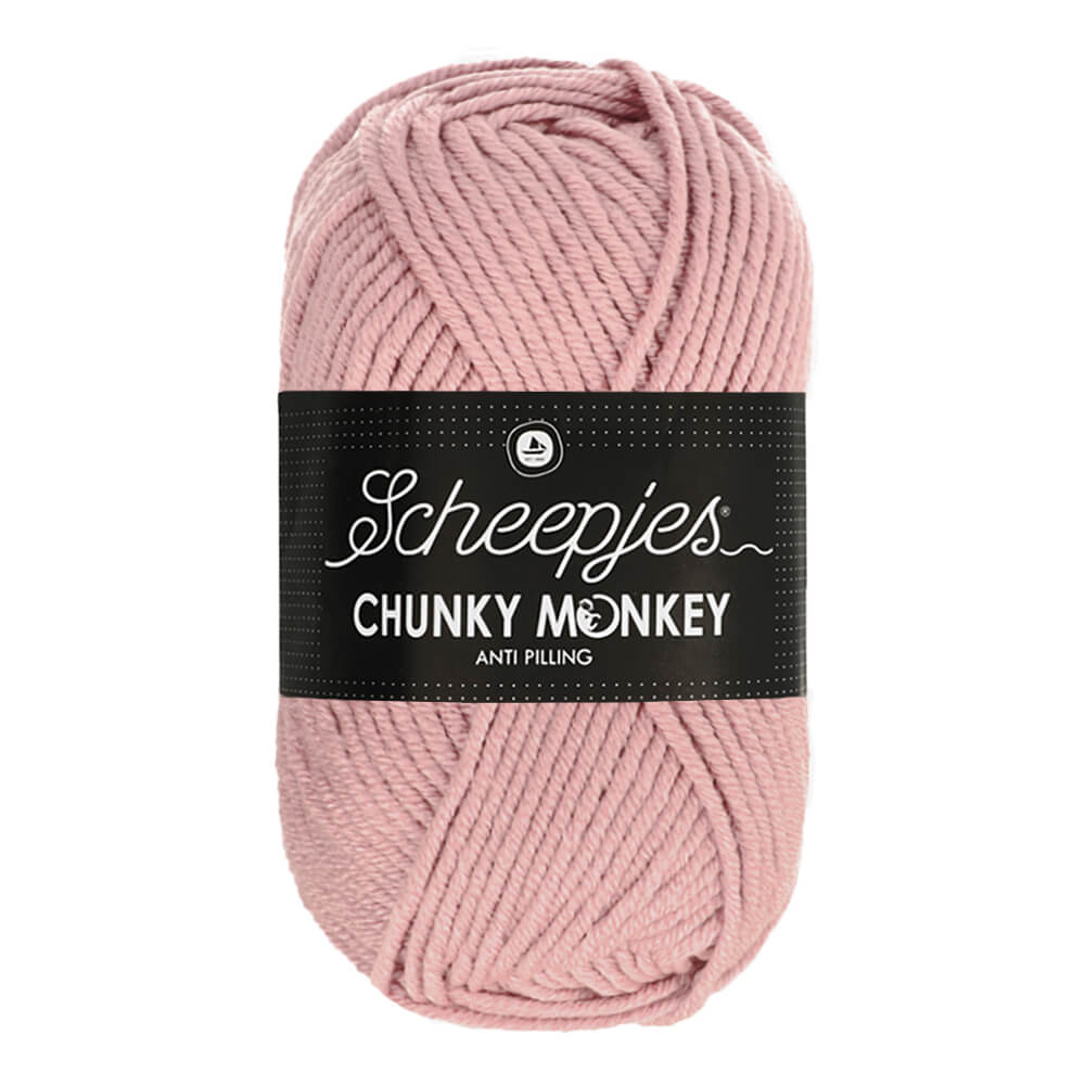 Scheepjeswol "Chunky Monkey", 5x100g, 100% Acryl, naald 5.0, kleur 1080 Pearl