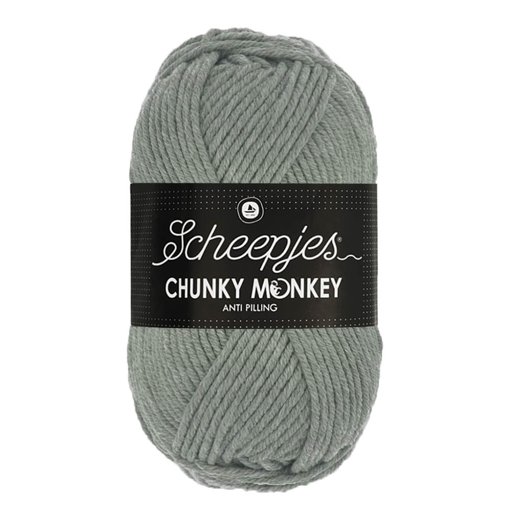 Scheepjeswol "Chunky Monkey", 5x100g, 100% Acryl, naald 5.0, kleur 1099 Mid