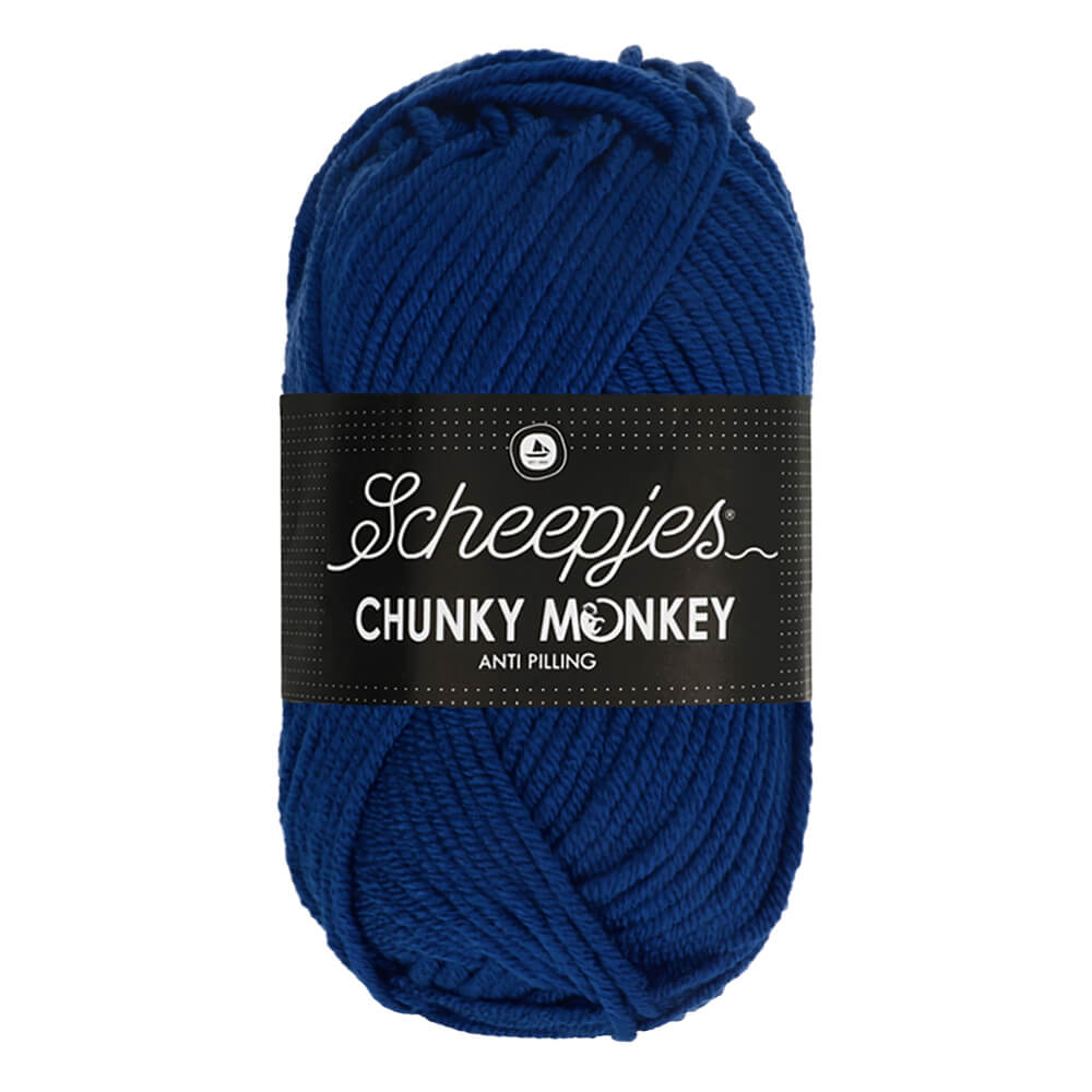 Scheepjes Chunky Monkey 5x100g - 1117 Royal Blue