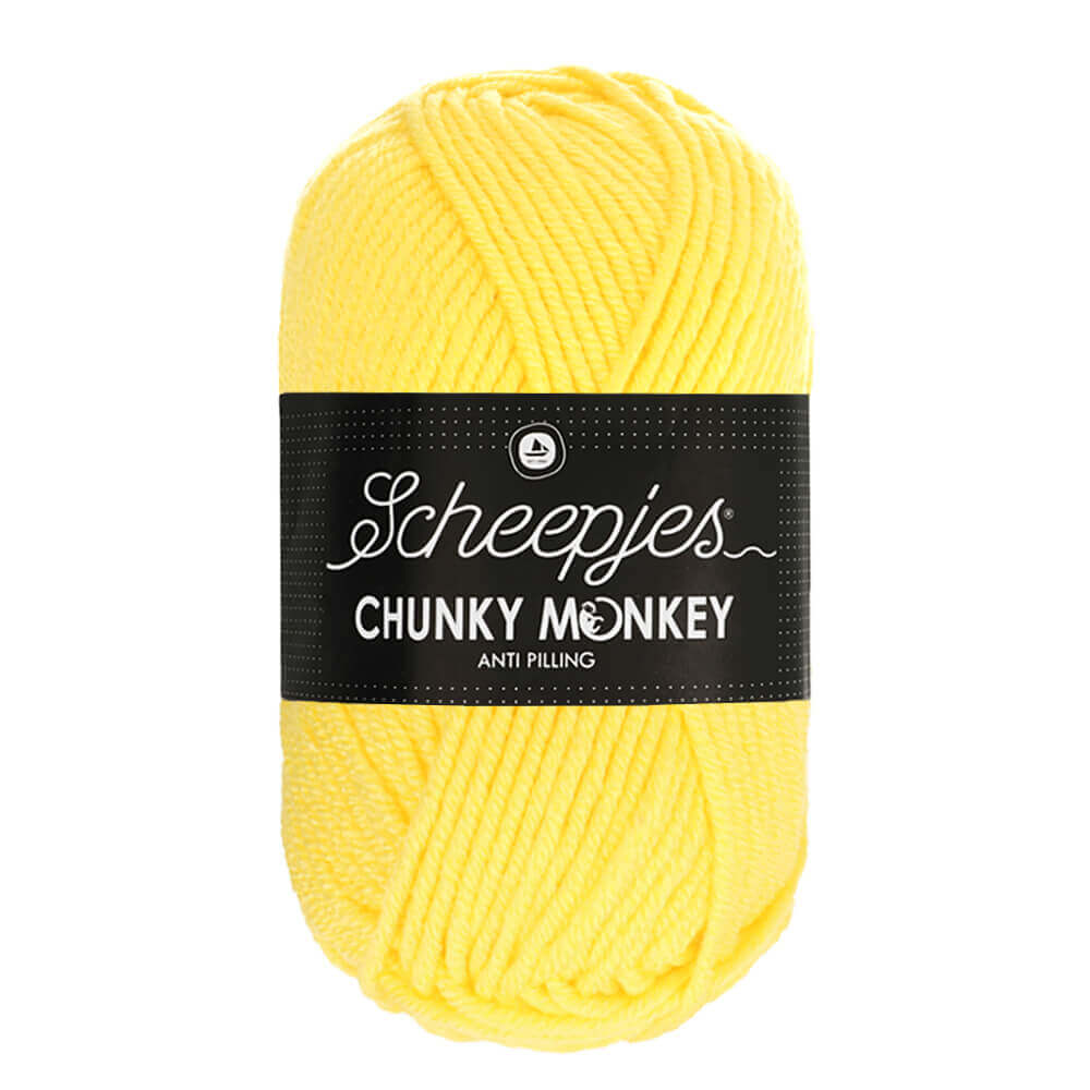 Scheepjes Chunky Monkey 5x100g - 1263 Lemon