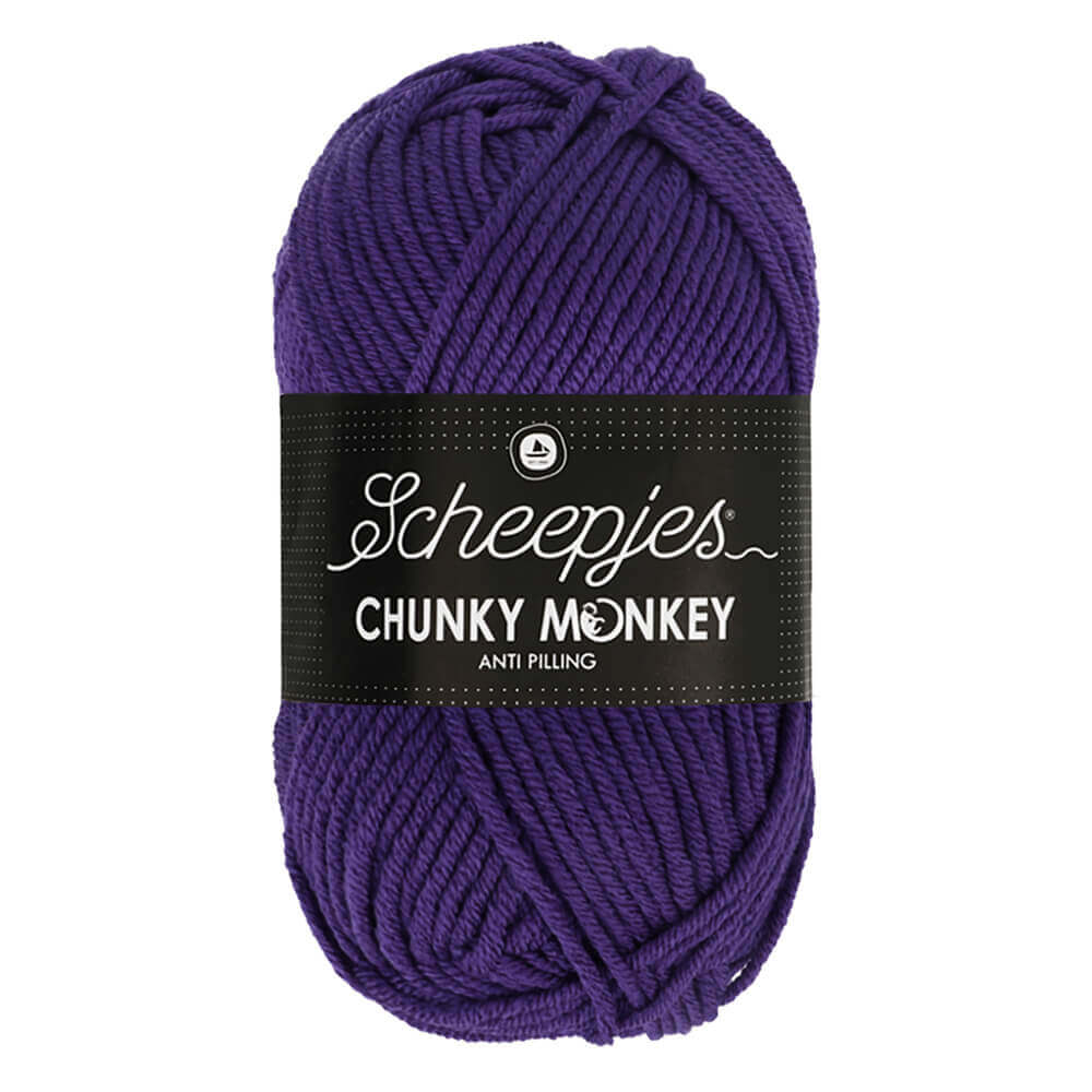 Scheepjes Chunky Monkey 5x100g - 2001 Deep Violet