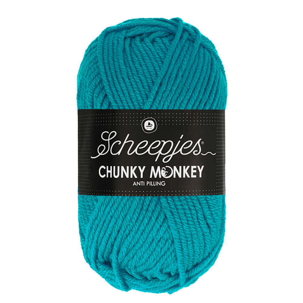 Scheepjes Chunky Monkey 5x100g - 2012 Deep Turquoise