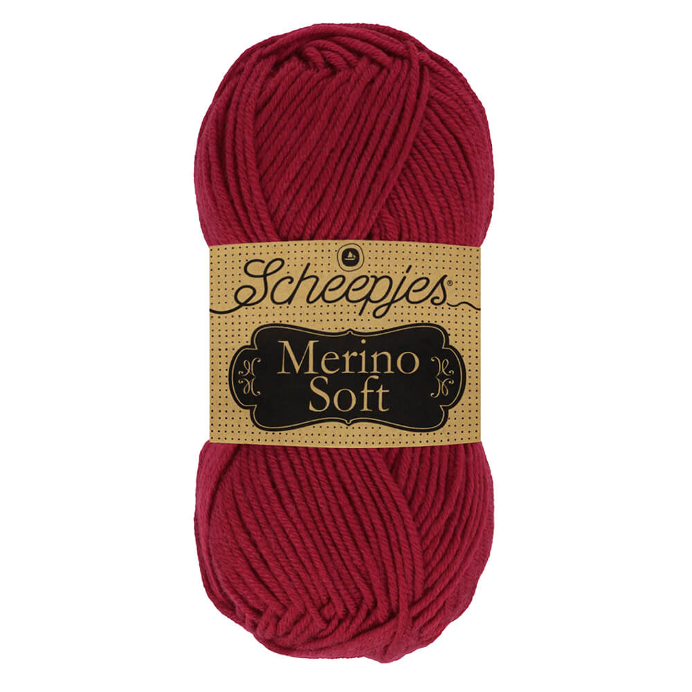 Scheepjeswol "Merino Soft", 10x50g, 50% merino/25% microvezel/25% acryl, naald 4.0-5.0, kleur 623 Rothko