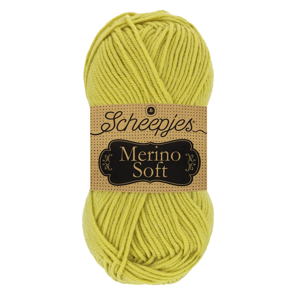 Scheepjeswol "Merino Soft", 10x50g, 50% merino/25% microvezel/25% acryl, naald 4.0-5.0, kleur 629 Constable