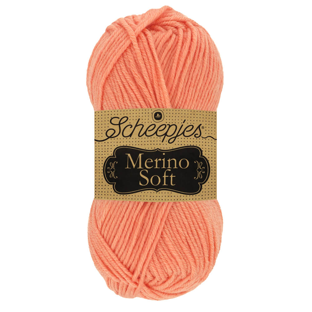 Scheepjeswol "Merino Soft", 10x50g, 50% merino/25% microvezel/25% acryl, naald 4.0-5.0, kleur 642 Caravaggio