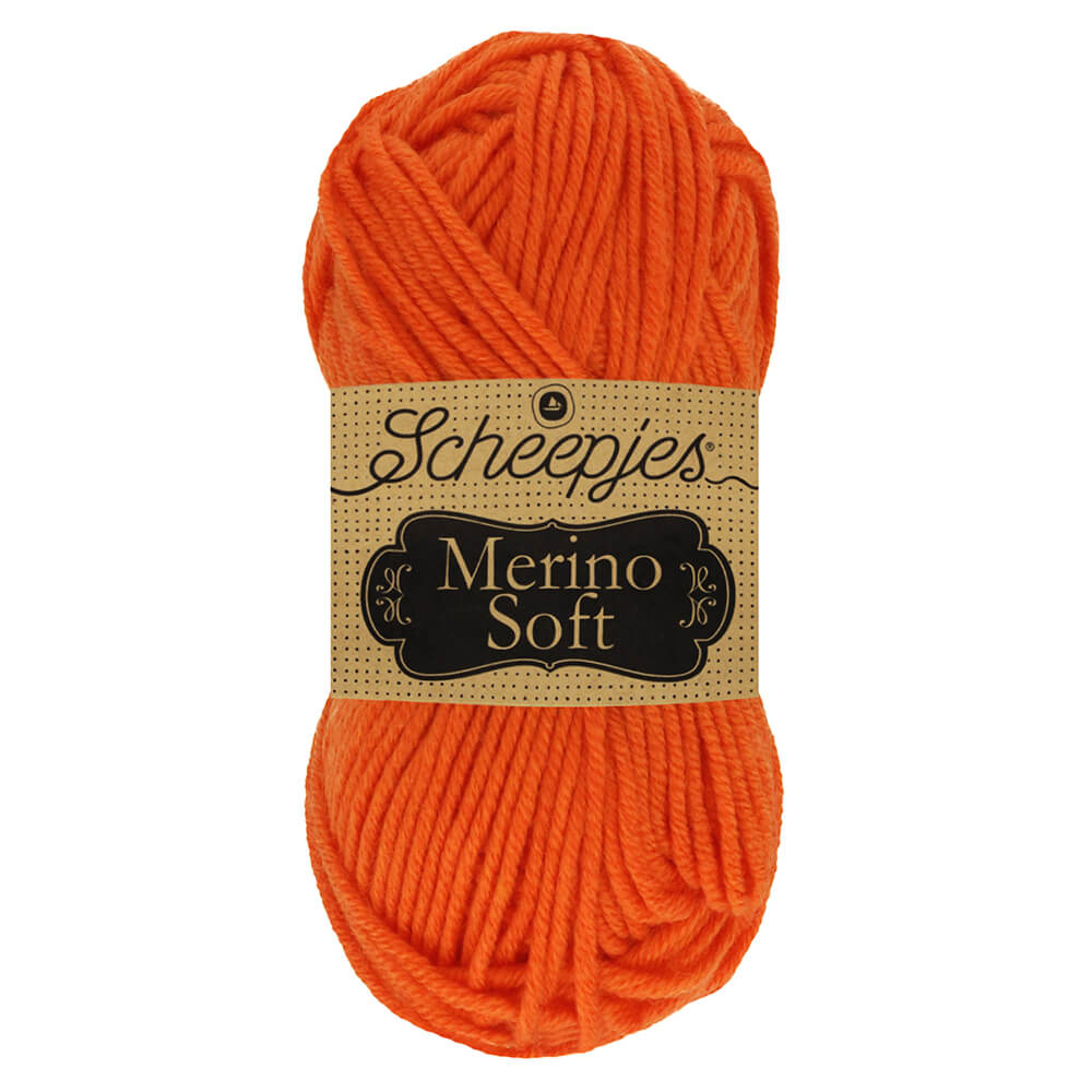 Scheepjeswol "Merino Soft", 10x50g, 50% merino/25% microvezel/25% acryl, naald 4.0-5.0, kleur 645 van Eyck