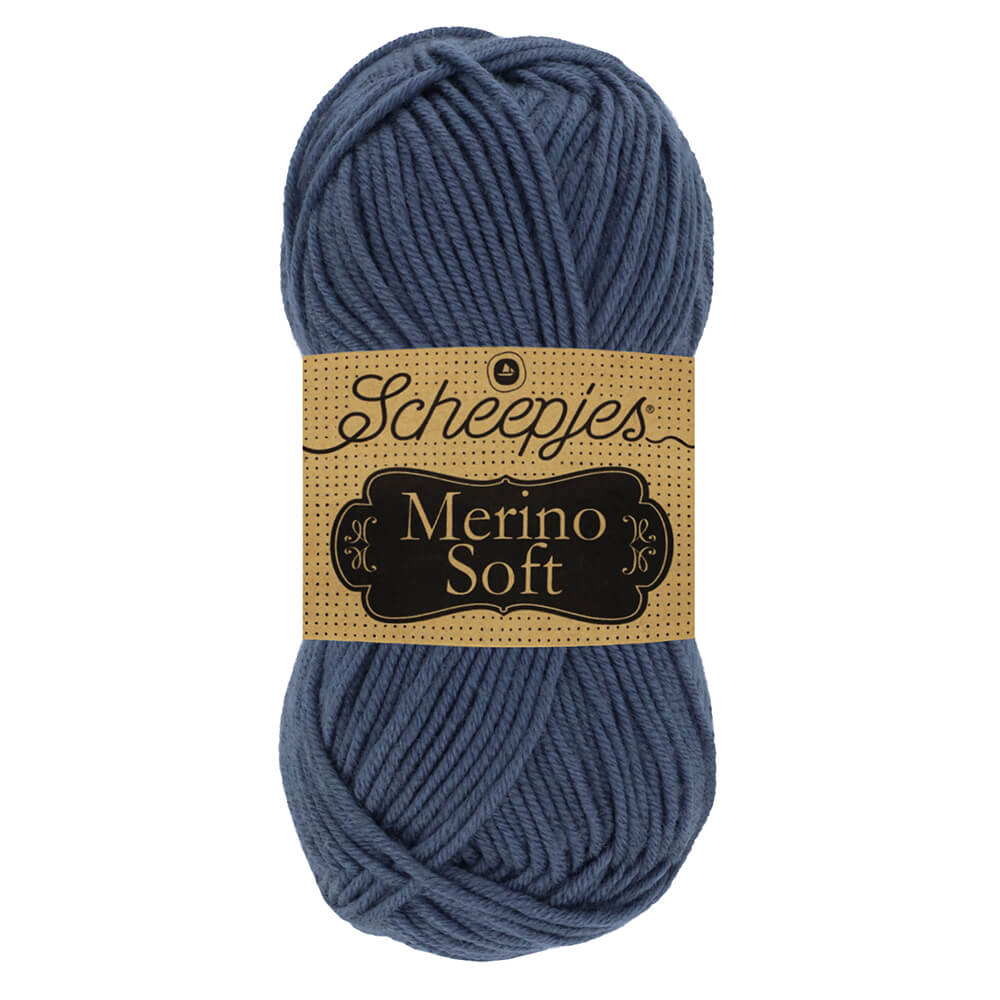 Scheepjeswol "Merino Soft", 10x50g, 50% merino/25% microvezel/25% acryl, naald 4.0-5.0, kleur 612 Vermeer