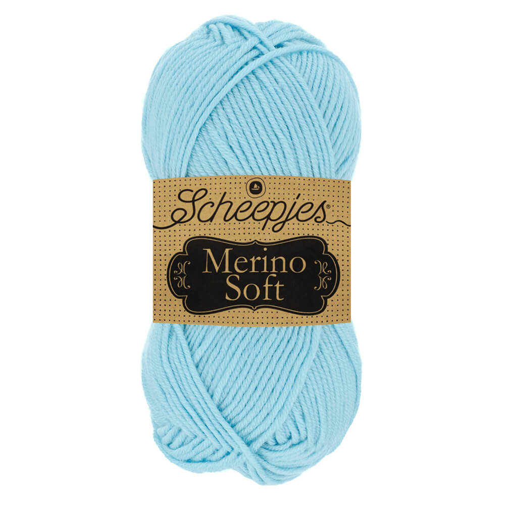 Scheepjeswol "Merino Soft", 10x50g, 50% merino/25% microvezel/25% acryl, naald 4.0-5.0, kleur 614 Magritte