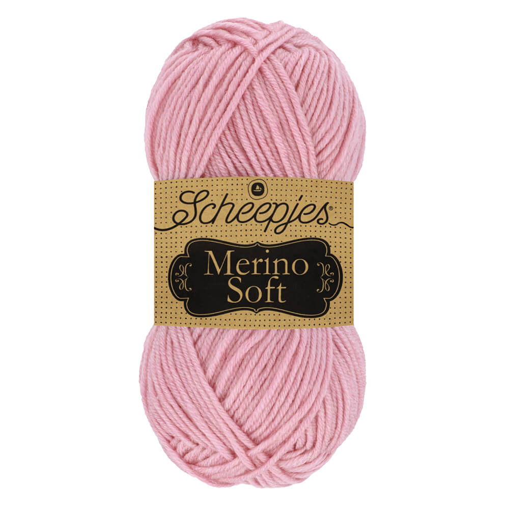 Scheepjeswol "Merino Soft", 10x50g, 50% merino/25% microvezel/25% acryl, naald 4.0-5.0, kleur 649 Waterhouse