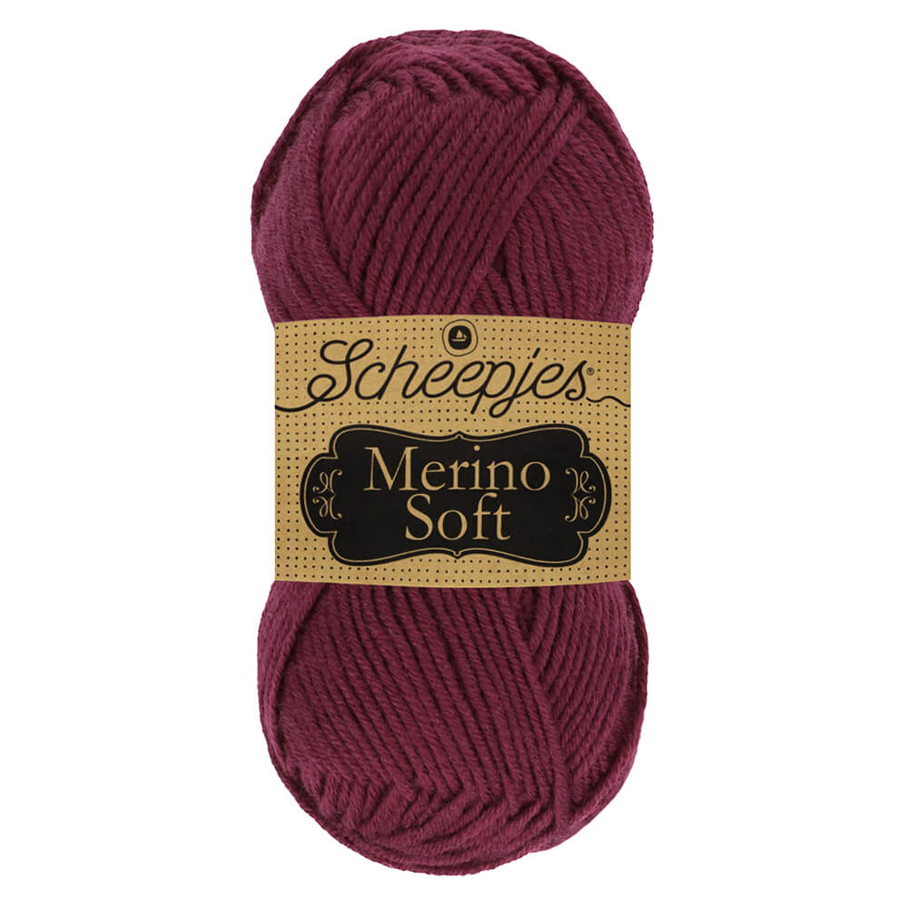 Scheepjeswol "Merino Soft", 10x50g, 50% merino/25% microvezel/25% acryl, naald 4.0-5.0, kleur 652 Modigliani