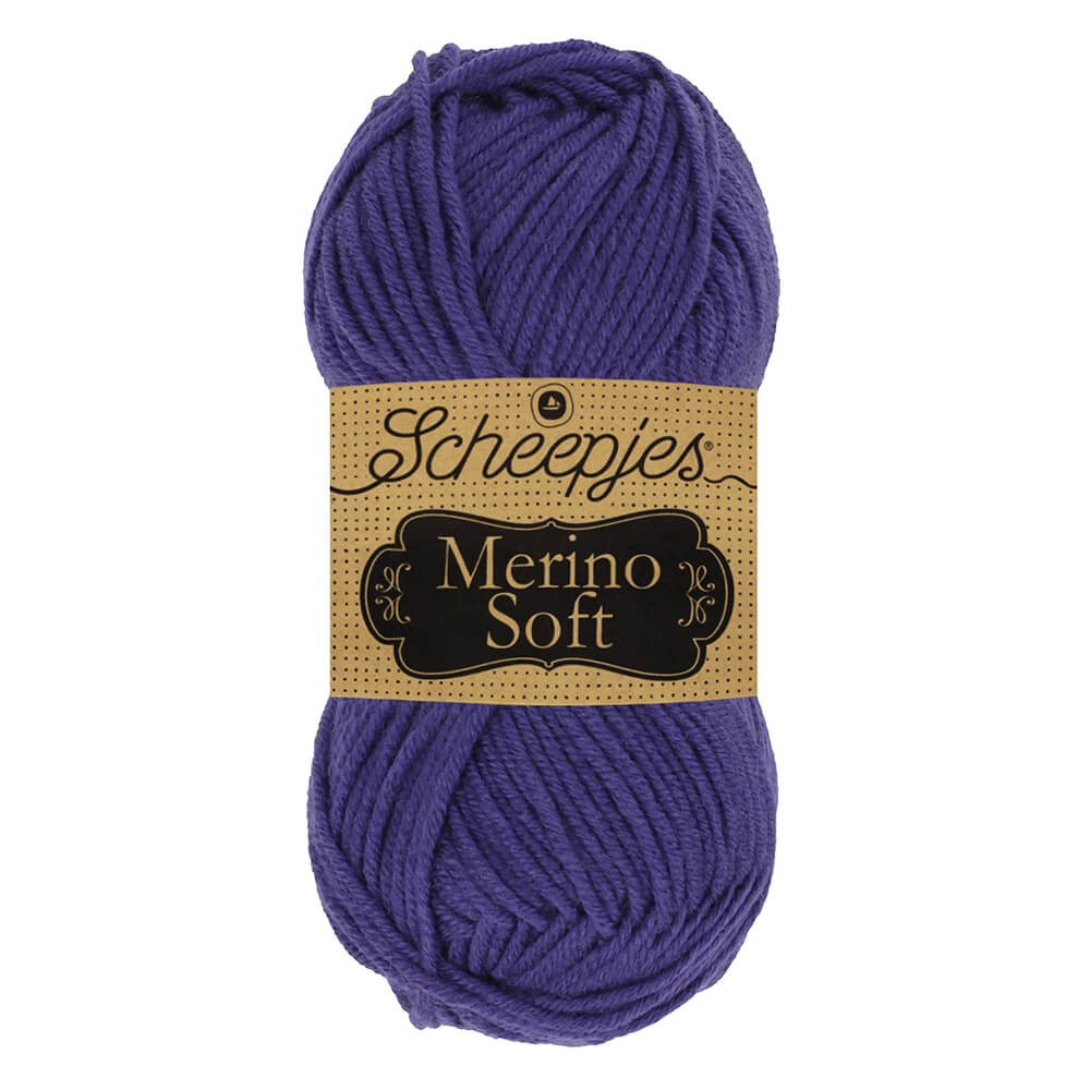 Scheepjeswol "Merino Soft", 10x50g, 50% merino/25% microvezel/25% acryl, naald 4.0-5.0, kleur 655 Chagall