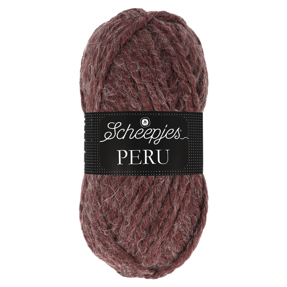 Scheepjeswol "Peru", 5x100g, 20% alpaca/80% acryl, naald 9.0-10.0, kleur 040
