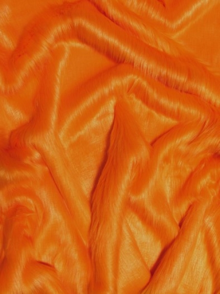 Peluche, largeur 150cm Orange